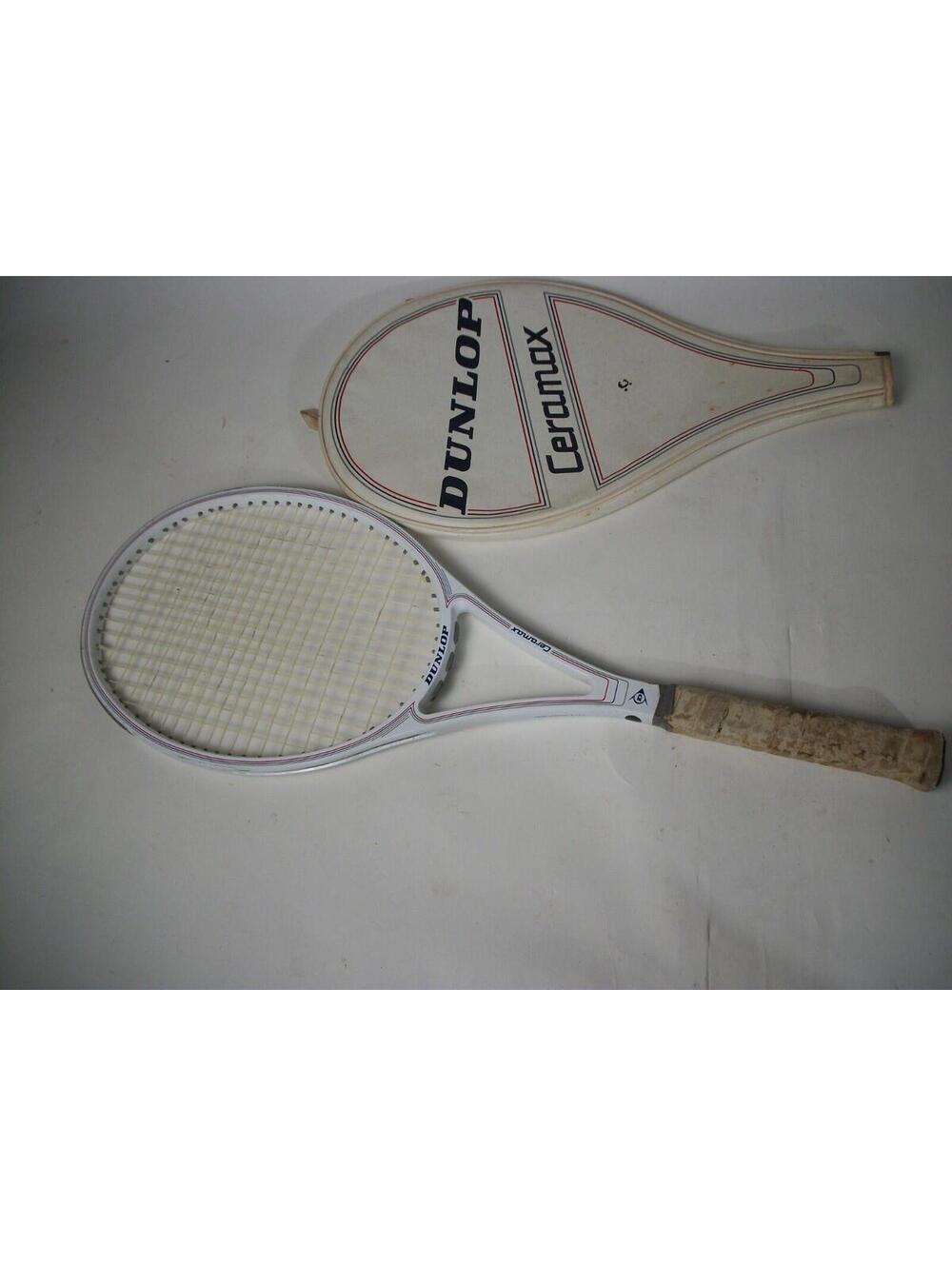 Dunlop Ceramax Tennis Racquet L4 - 4 1/2 with Case (NICE!!!)